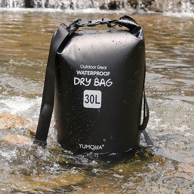 Waterproof Dry Bag Backpack 5L/10L/20L/30L/40L, Roll Top Floating Waterproof Storage Bags for Kayaking, Boating, Swimming, Hiking, Camping and Fishing