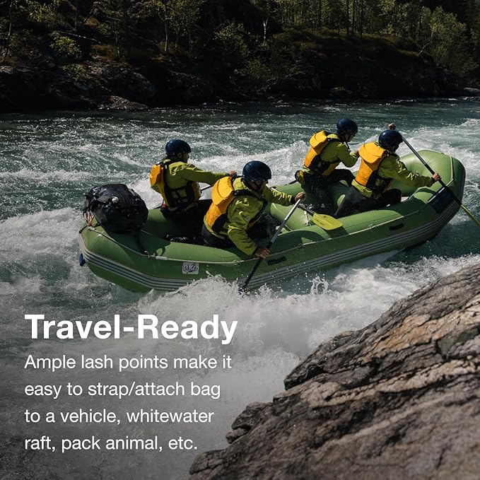 Osprey Transporter Waterproof 100L Duffel Bag, Mars Orange