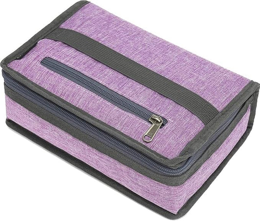 FlowFly Small Insulated Lunch box Portable Soft Bag Mini Cooler Thermal Meal Tote Kit with Handle for Work & School, Purple
