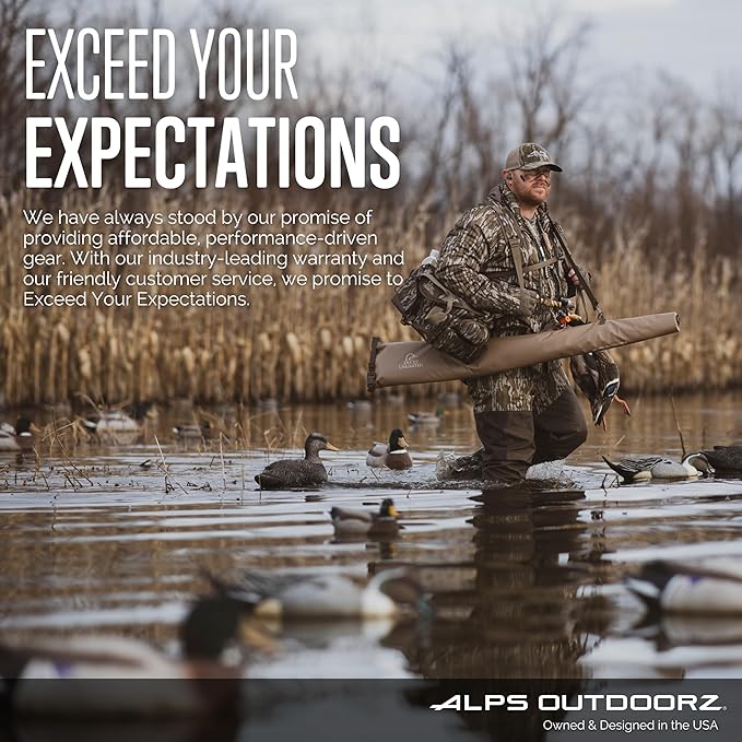 ALPS OutdoorZ Guardian Backpack Dry Bag, Mossy Oak Original Bottomland, 35L