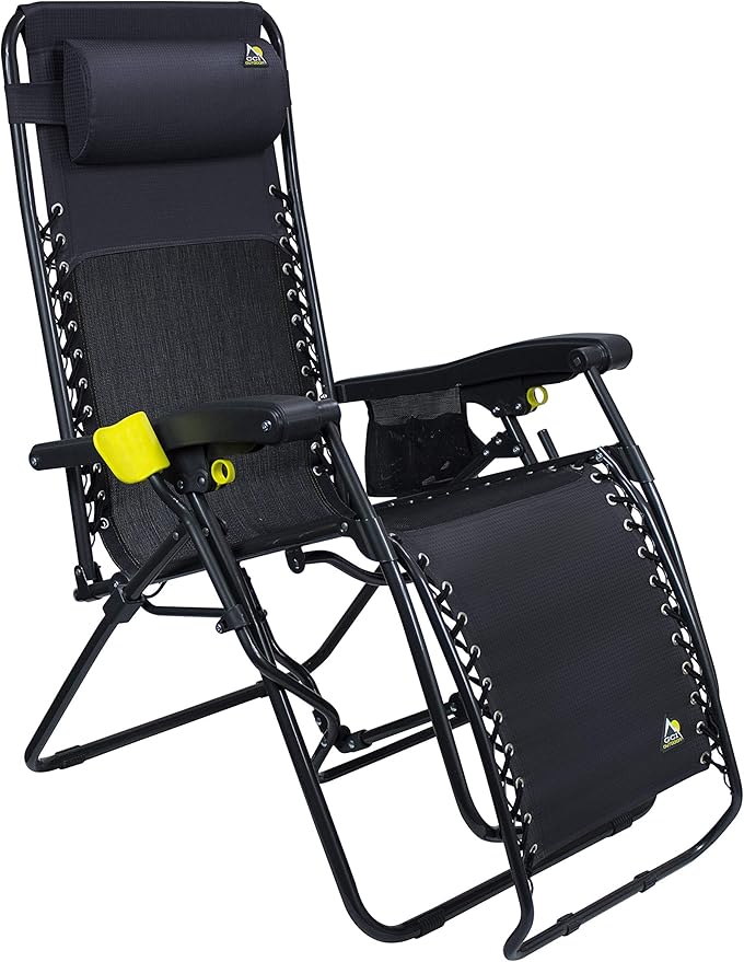 GCI Outdoor FreeForm Zero Gravity Chair, Black