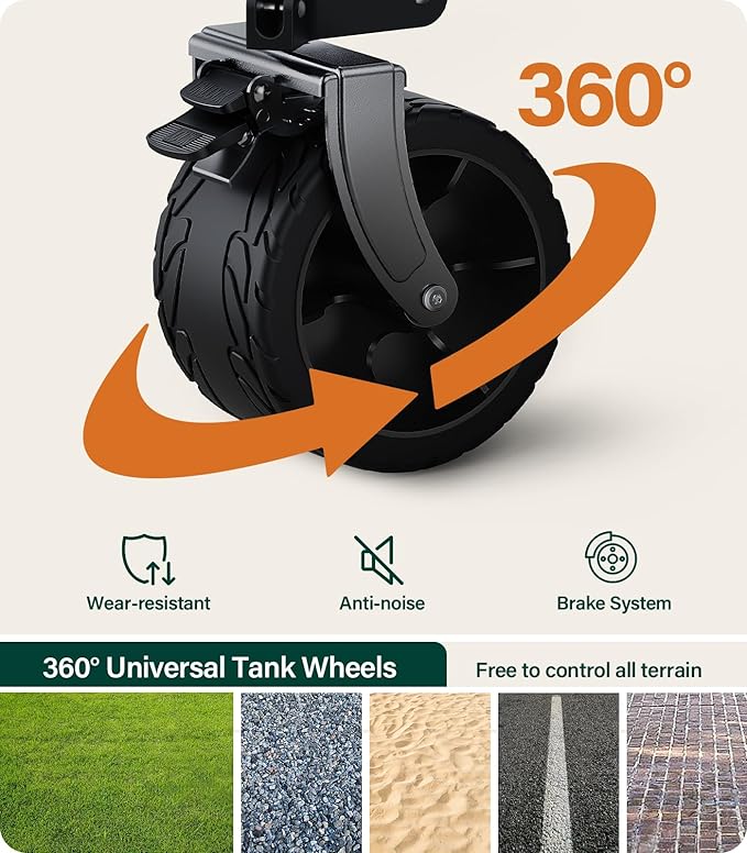 440Lbs Collapsible Wagon Cart,Beach Wagon with Big Wheels,Utility Wagons with Weight Capacity,Heavy Duty with Excellent Steering,Ideal for Camping,Gargen,Transport,Outdoor Sports