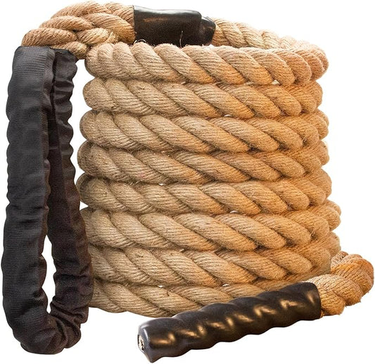Workout Fitness Climbing Rope 10FT 15FT 20FT 25FT 30FT, 1.5" Diameter Gym Climbing Rope for Strength Training,Exercise Climbing Rope for Adults Outdoor Indoor