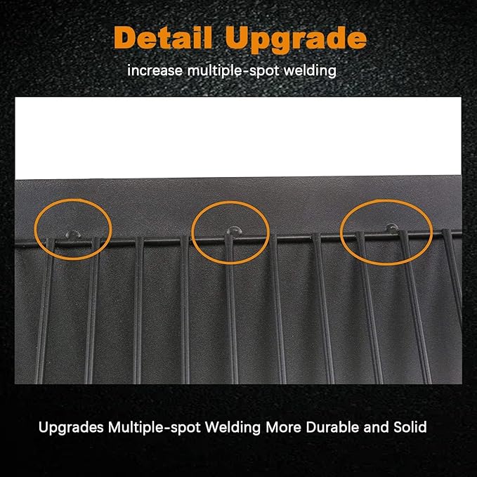 Uniflasy 20 Inches Ash Pan Replacement for Chargriller 5050, 5072, 5650, 2123, 2223, 2823 Charcoal Grills,Char-Griller Grill Grate Model 200157,Chargriller Replacement Part with 2pcs Fire Grate Hanger