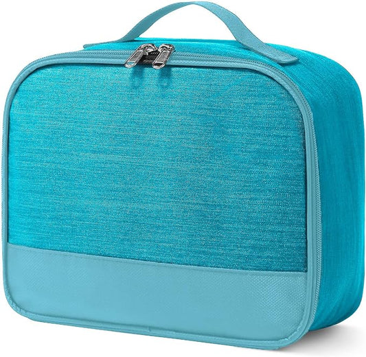 Lunch Box for Men - Reusable Lunch Bag Men Adult Women- Insulated LunchBox for Office Hiking Camping (Azure)