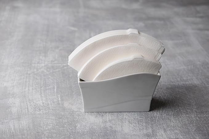Hario V60 Paper Coffee Filter, Size 01, White, 100ct Box