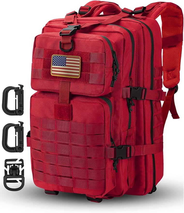 MOLLE Assault Pack, Tactical Backpack Military Army Camping Rucksack, 3-Day Pack