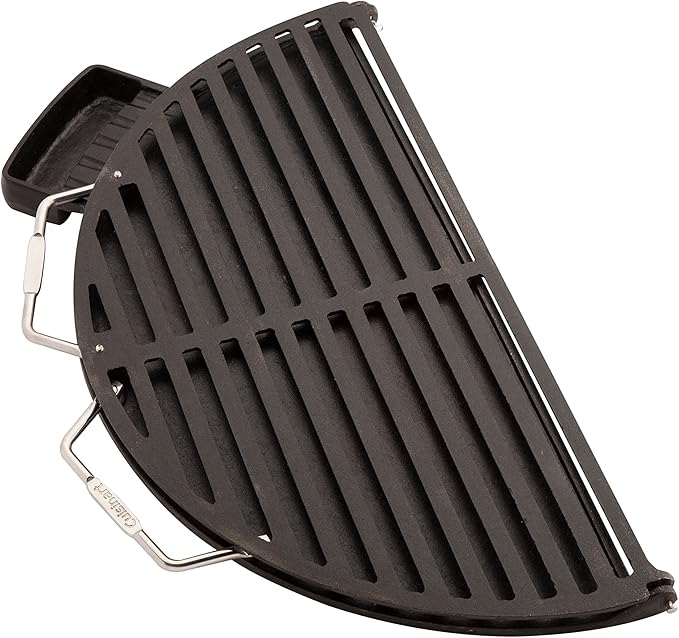 Cuisinart CHA-830 Cleanburn Fire Pit Griddle & Grill Top, Pre-Seasoned Cast Iron