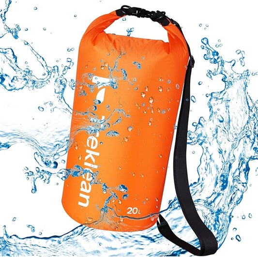 Dry Bag, Waterproof Floating and Lightweight Dry Bags, Roll Top Sack Keeps Gear Dry, for Kayaking, Rafting, Boating, Swimming, Camping, Hiking, Beach, Fishing outdoor