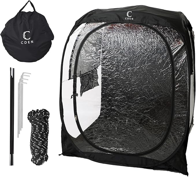 CDEN Sport Tent, Instant Tent, Pop Up, with Sealed Floor, rain Fly, for Sports, Event, Camping