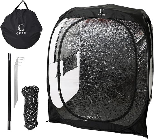 CDEN Sport Tent, Instant Tent, Pop Up, with Sealed Floor, rain Fly, for Sports, Event, Camping