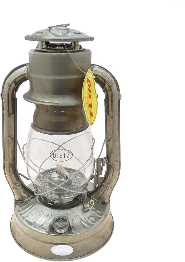Dietz #8 Air Pilot Oil Burning Lantern (Unfinished (Rusty))