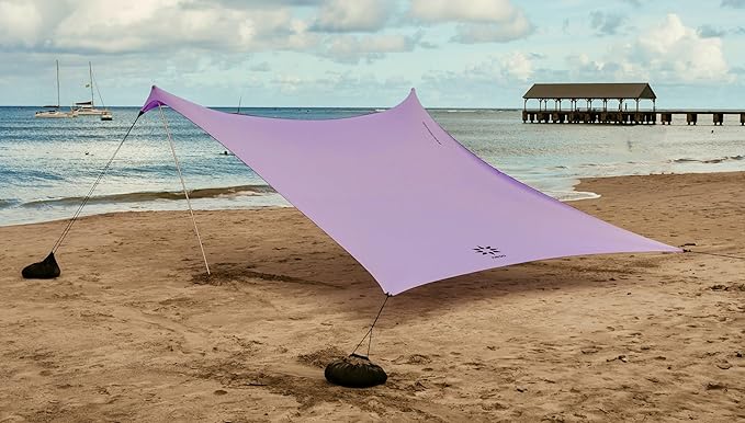 Neso Tents Grande Beach Tent, 7ft Tall, 9 x 9ft, Reinforced Corners and Cooler Pocket
