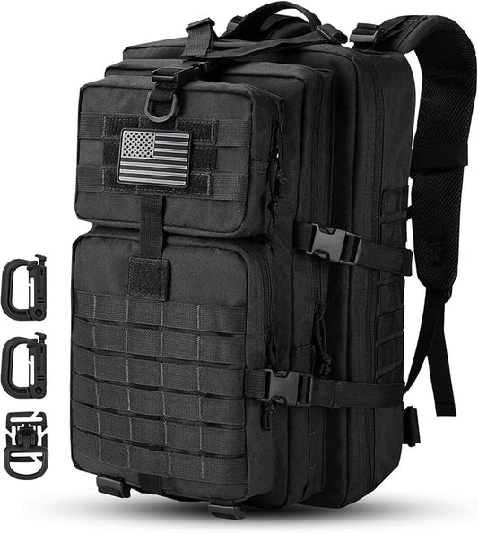 MOLLE Assault Pack, Tactical Backpack Military Army Camping Rucksack, 3-Day Pack