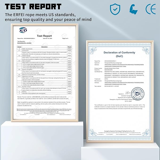 1/2 Inch 100ft Double Braided Polyester Arborist Rope, Heavy Duty Nylon Rope for Anchor, Tree Work, Cargo, Pulling, Sailing (Blue)