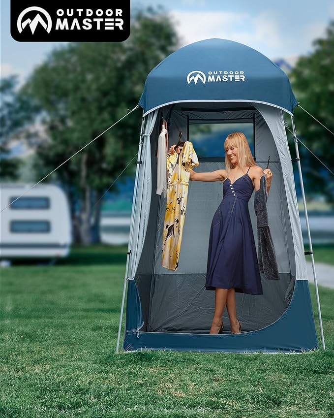 OutdoorMaster Privacy Shower Tent Changing Room Camp Toilet Shelter for Camping & Beach