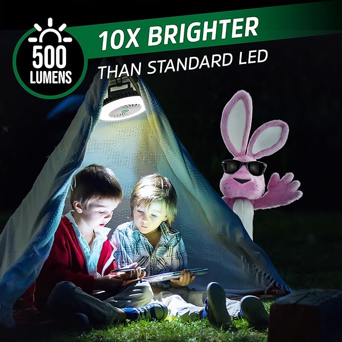 Energizer LED Camping Lantern, Rechargeable Tent Lights, Super Bright and Durable, Perfect Lantern Flashlight for Hurricane, Emergency Light, Power Outages, Survival Kits, Hiking, Fishing, Home and More