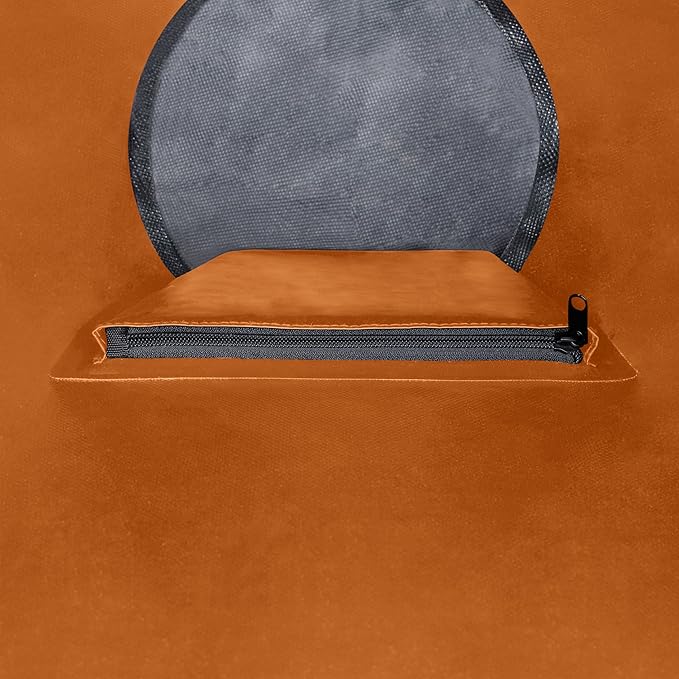 EARTH&RIVER Premium Dry Bag Backpack, Extra Thick, Protection for All Water Activities & Camping, Floating Lightweight Dry Bag with Inside Pocket Storage & IPX8 Waterproof Phone Case (Orange, 30L)