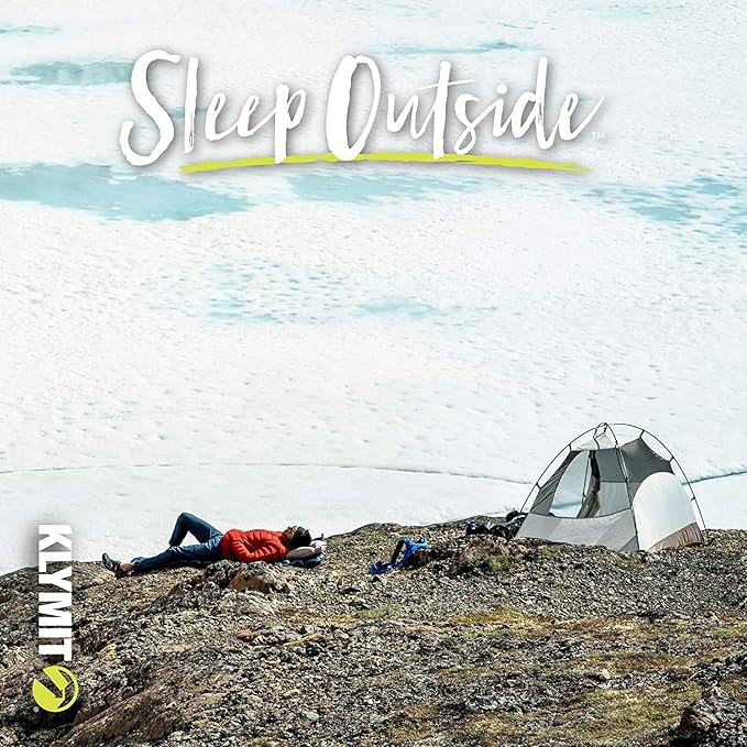 Klymit Pillow X Travel Pillow, Lightweight Inflatable Hybrid Airplane, Backpacking, Hammock, and Camping Pillow