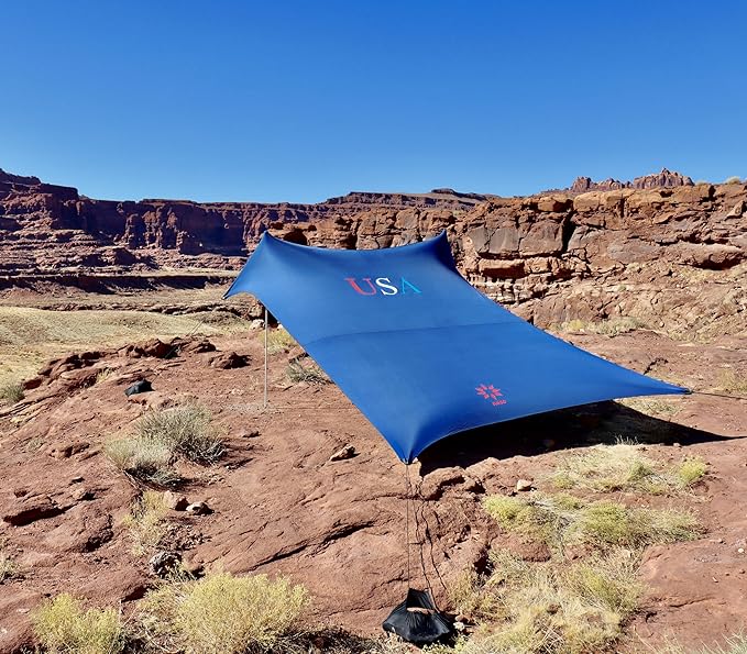 Neso Tents Grande Beach Tent, 7ft Tall, 9 x 9ft, Reinforced Corners and Cooler Pocket