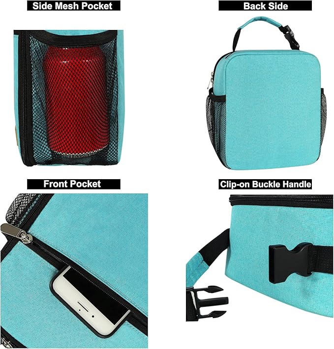 Lunch Box for Men & Women Durable Lunch Bag for Adults Reusable Small Lunchbox Light