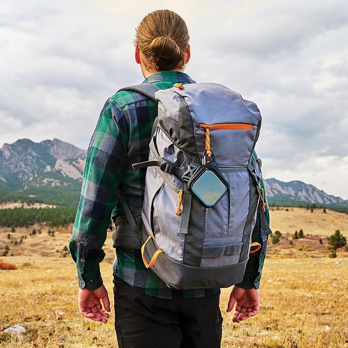 Nite Ize Radiant Revolve Rechargeable & Solar Lantern - Premium Solar Light for Camping Accessories & Backpacking Gear - Weather-Resistant Design with 360-Degree Rotating Body