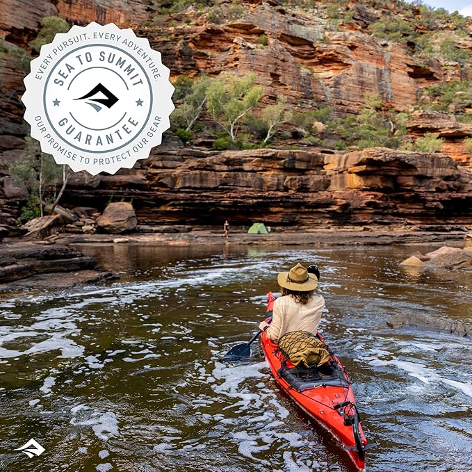 Sea to Summit eVac Compression Dry Bag, Waterproof Compression Sack, 20 Liter, High Rise Grey