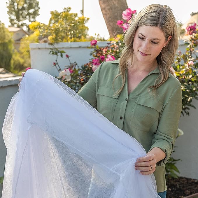 EVEN NATURALS King Size Mosquito Net for Bed - Ultra-Large Mosquito Netting for Bed, Easy Installation, Machine Washable, Luxurious Fine Mesh 300 Holes/inch² - Ideal for Home and Travel - 87"x22"x335"