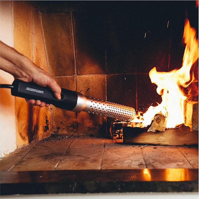 Looftlighter Classic - Electric Charcoal Starter & Fire Lighter, Superheated Air Technology, 1300°F in 60 Seconds, for BBQ Grills, Smokers & Fireplaces