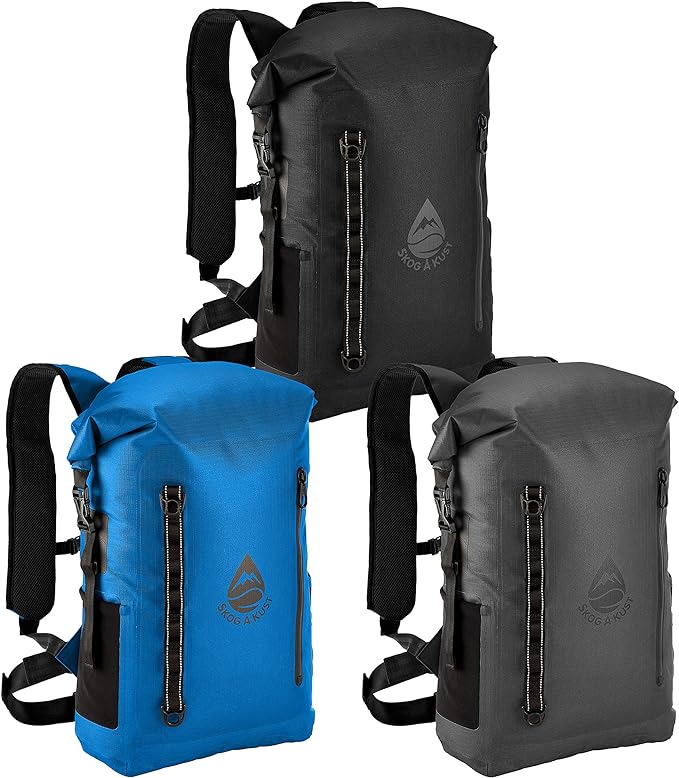Skog Å Kust BackSåk Pro Waterproof Floating Backpacks with Exterior Airtight Zippered Pocket