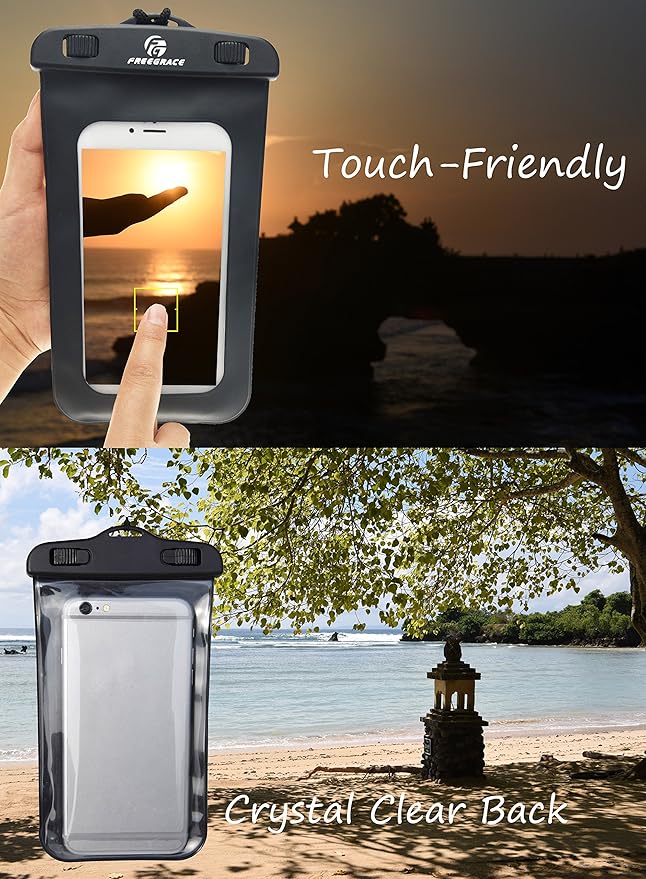 Waterproof Dry Bag - Lightweight Dry Sack with Seals and Waterproof Case - Float on Water - Keeps Gear Dry for Kayaking, Beach, Rafting, Boating, Hiking, Camping and Fishing