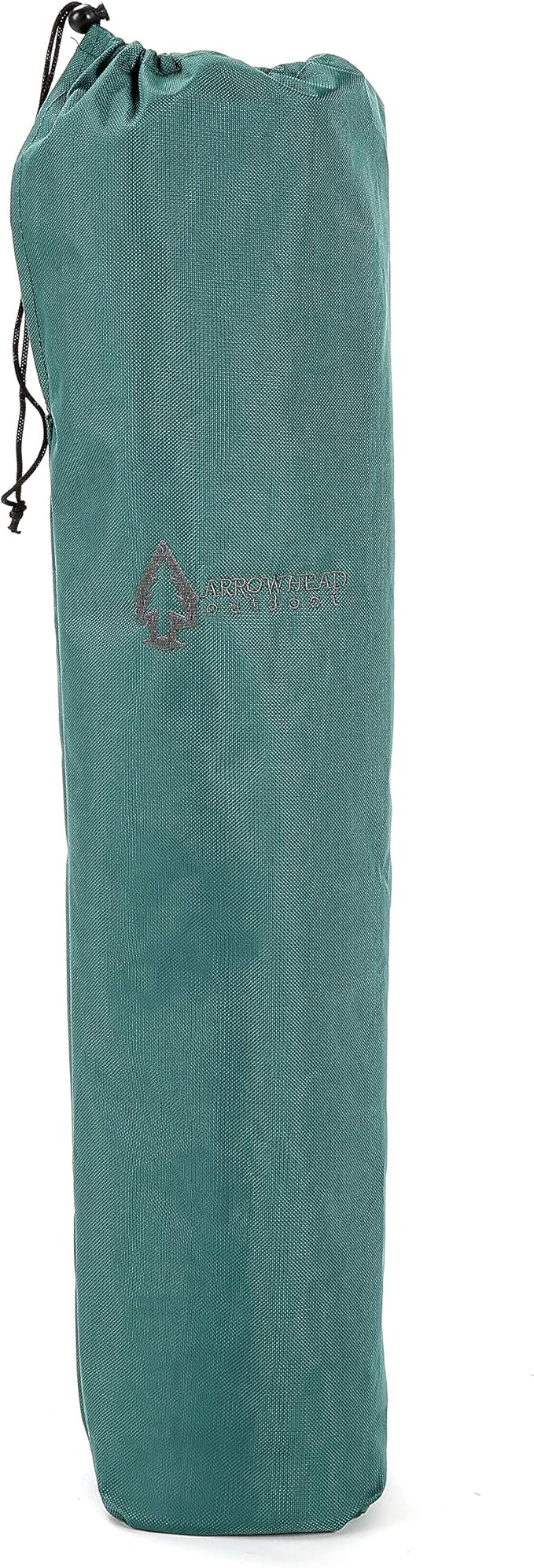 ARROWHEAD OUTDOOR 26” (66cm) Heavy-Duty Portable Camping Folding Table, 2 Cup Holders, Compact, Square, Carrying Case Included, Steel Frame, High-Grade 600D Canvas, USA-Based Support