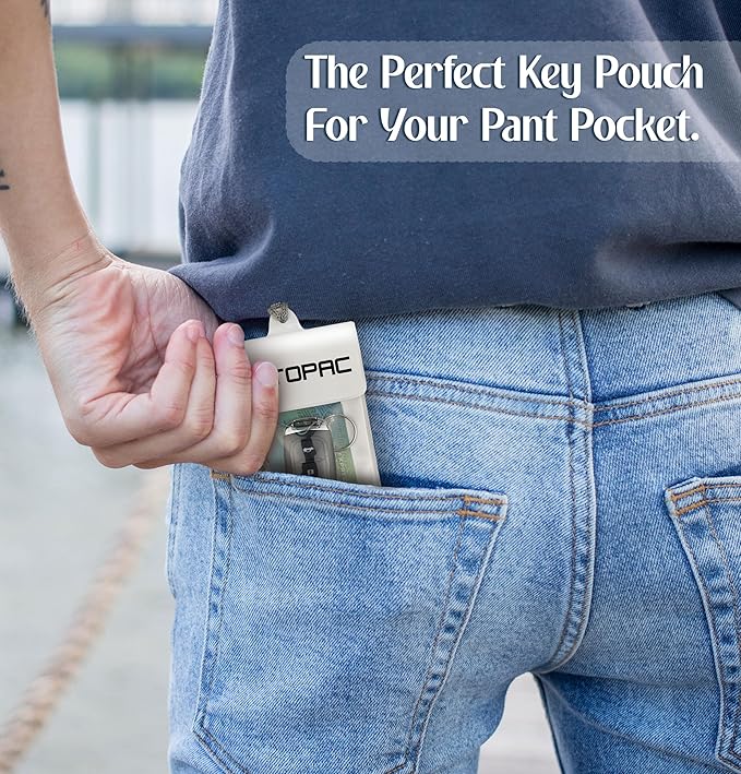 Waterproof Car Key FOB Pouch Submersible Dry Bag Holder for ID Credit Cards Cash Keys Case Swim Surf Floating Wallet