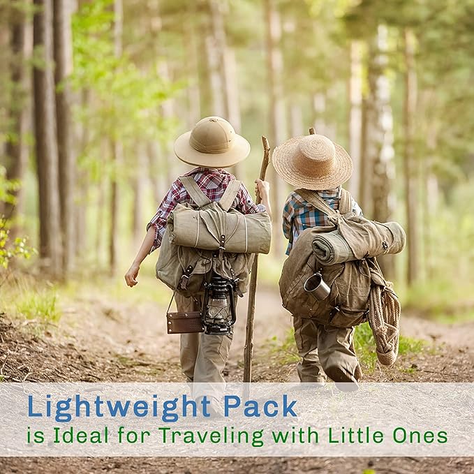 Wakeman Lightweight Sleeping Bag - Carrying Bag with Compression Straps Included