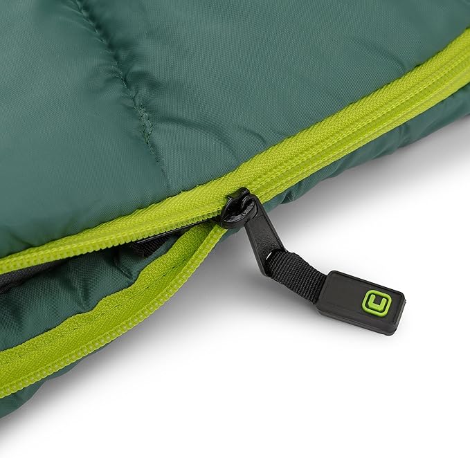 CORE Sleeping Bags for Adults | Lightweight & Compact | Perfect for Indoor or Outdoor Use, Camping, Backpacking, Hiking, & Sleepovers | Ideal for Warm & Cooler 3 Season Weather