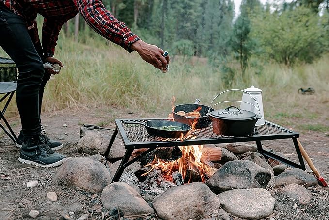 Stansport Powder Coated Steel Portable Camp Grill