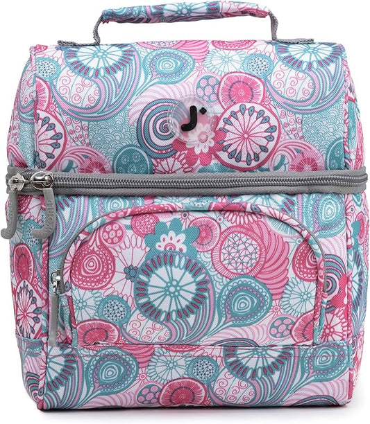 J World Corey Kids Bag. Insulated Lunch-Box for Women, Blue Raspberry
