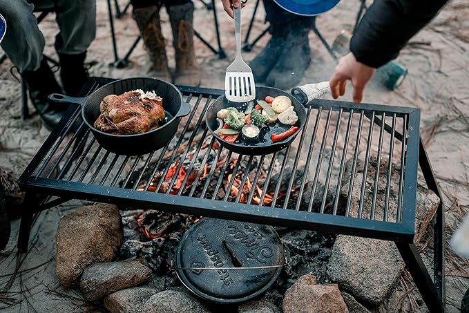 Stansport Powder Coated Steel Portable Camp Grill