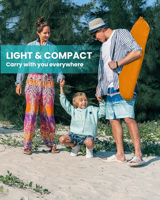 OutdoorMaster Beach Tent for 3-4 Person - Easy Setup and Portable Beach Shade Sun Shelter Canopy with UPF 50+ UV Protection Removable Skylight Family Size