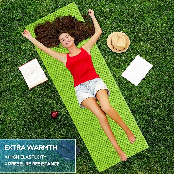 Foam Camping Pads for Sleeping, Foldable Closed Cell Foam Camping Mattress, Waterproof Outdoor Sleeping Mat for Ultralight Backpacking Thru-Hiking