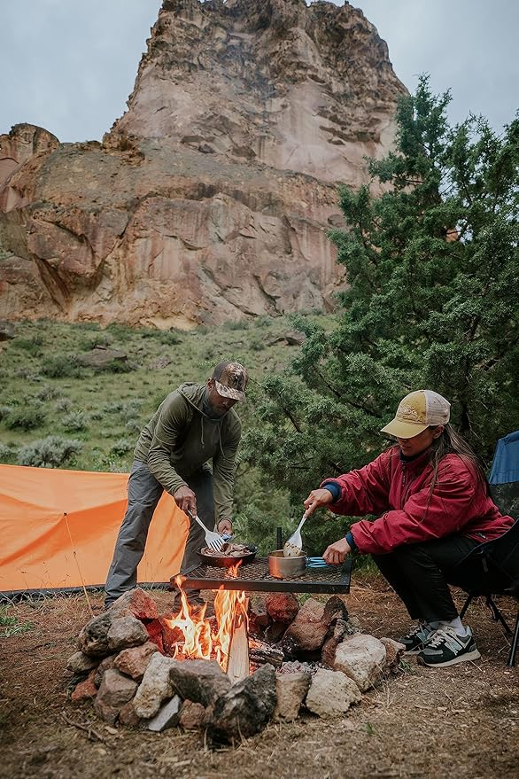 Stansport Powder Coated Steel Portable Camp Grill