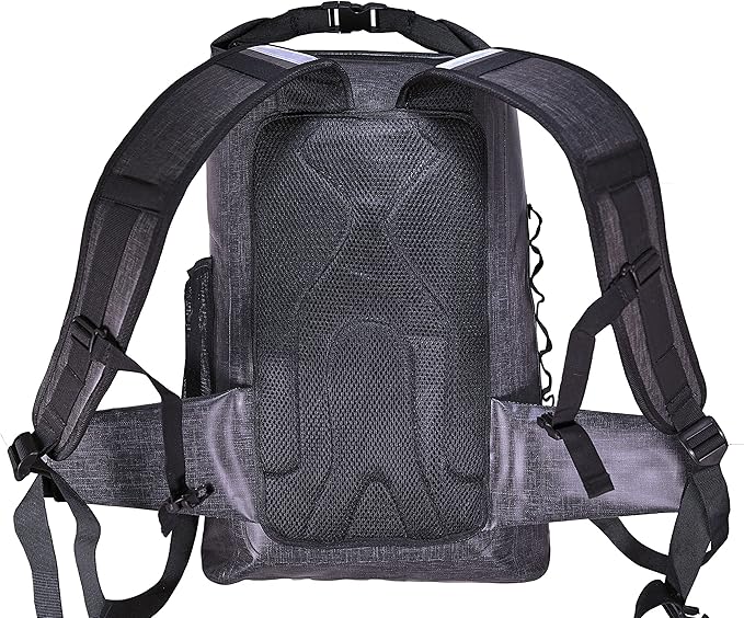 | Maverick 30L - Waterproof Backpack Roll-Top Dry Bag for Kayaking, Rafting, Boating, Surfing, Hiking, Camping, Fishing