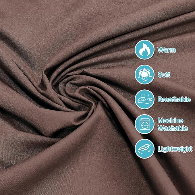 Sleeping Bag Liner, Self Tan Sleep Sack, Adult Sleep Sack, Two-Way-Zipper Expose Feet Separately, Portable Single Camping Travel Sheets for Hotel,Hostels,Business Trips