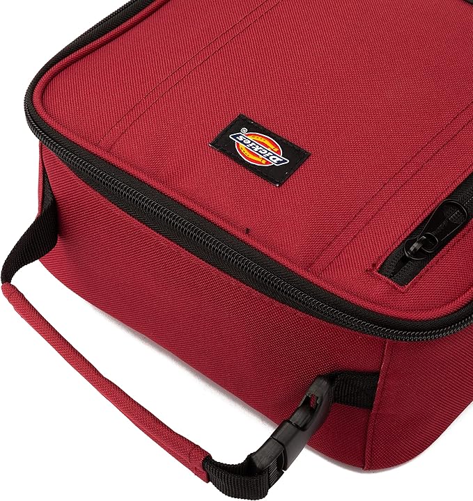 Dickies Basic Insulated Lunch Bag for Work, Thermal Reusable Office Lunch Box for Men, Women (Bloodstone)
