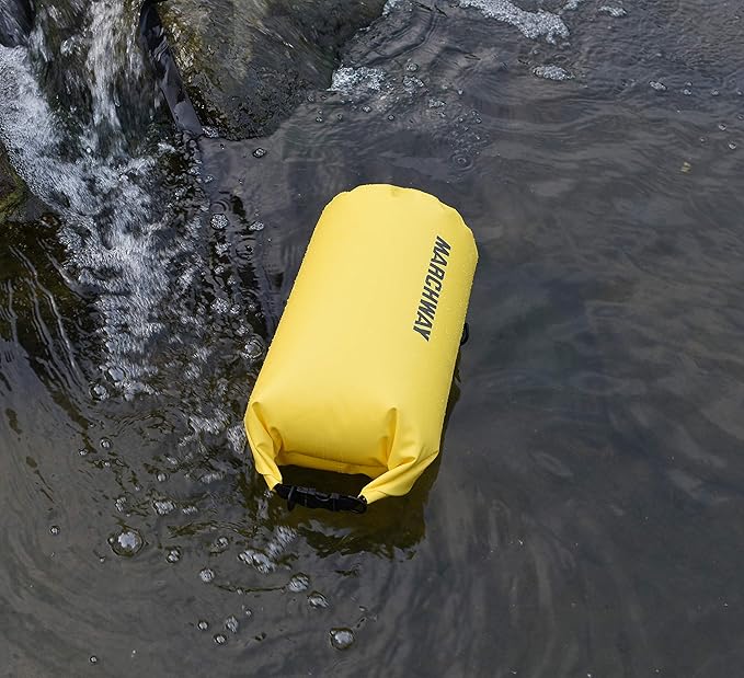 MARCHWAY Floating Waterproof Dry Bag Backpack 5L/10L/20L/30L/40L, Roll Top Sack Keeps Gear Dry for Kayaking, Rafting, Boating, Swimming, Camping, Hiking, Beach, Fishing