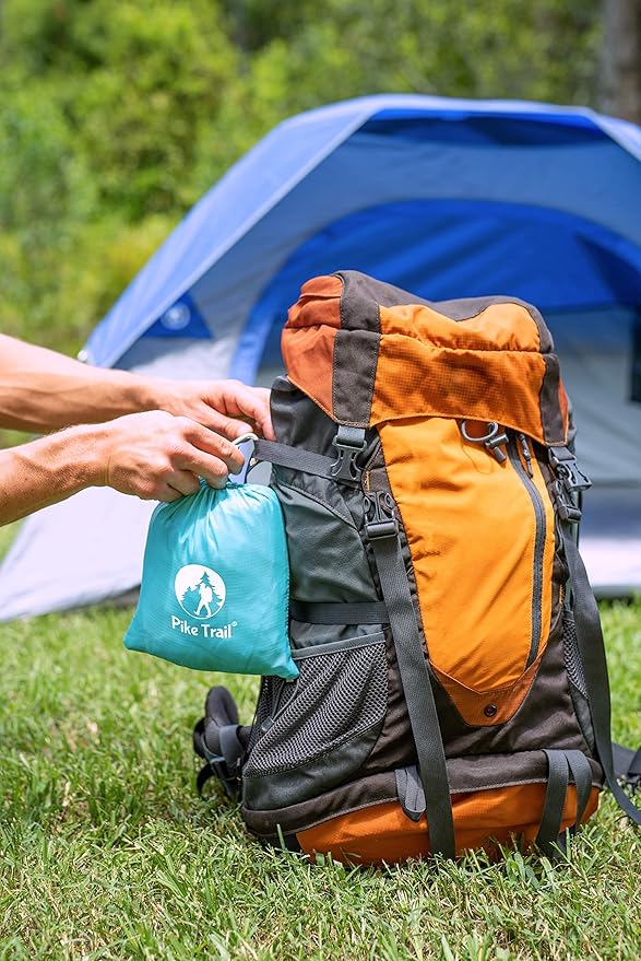 Pike Trail Sleeping Bag Liner – Travel and Camping Sheet, Lightweight and Compact Insert with Full Length Zipper and Guarantee