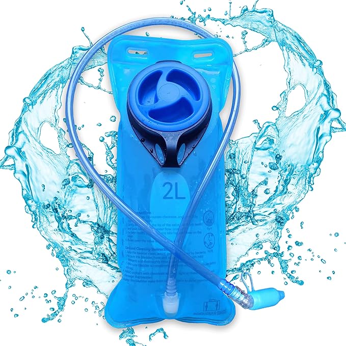 Sojourner Hydration Pack, Hydration Backpack - Water Backpack with 2l Hydration Bladder, Festival Essential - Rave Hydration Pack Hydropack Hydro for Hiking, Running, Biking, Festival Gear