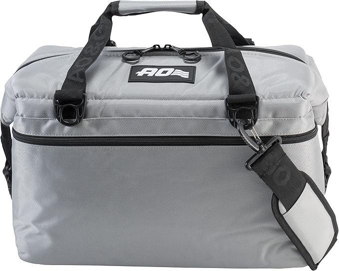 AO Coolers Sportsman Ballistic 24 Pack Silver