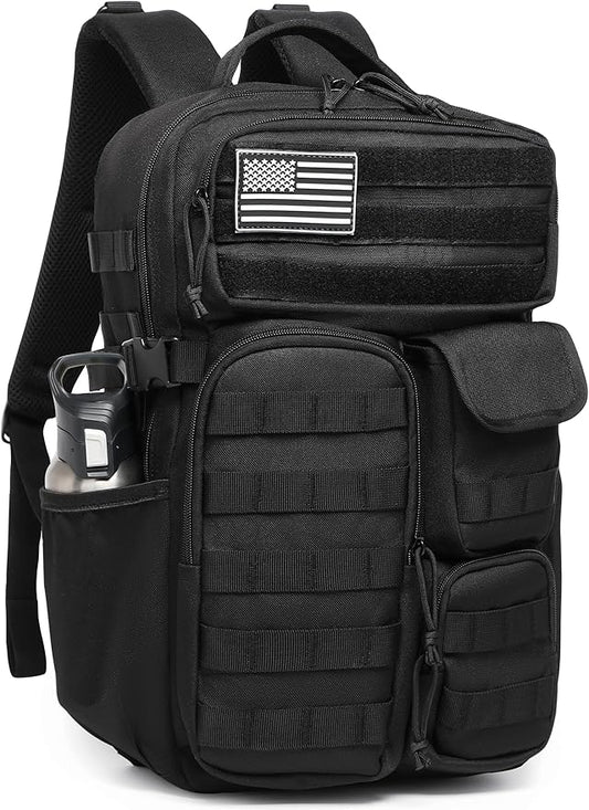 Wotony Men's Tactical Backpack - Military waterproof backpack with multiple pockets and tactical gear for the outdoors