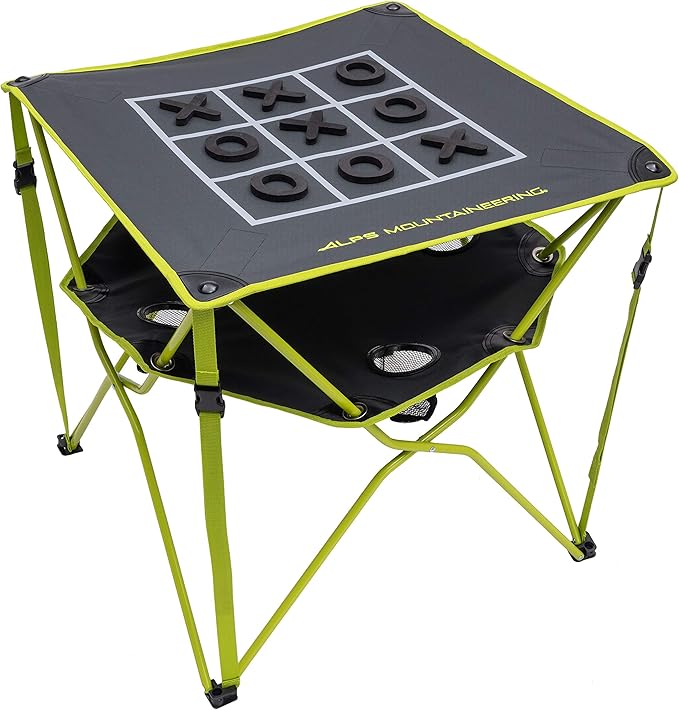 ALPS Mountaineering Eclipse Portable, Compact Camping and Game Table with Carry Bag